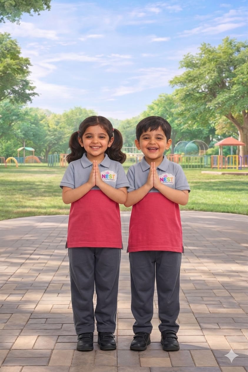 Happy children learning at Little Sprouts Preschool